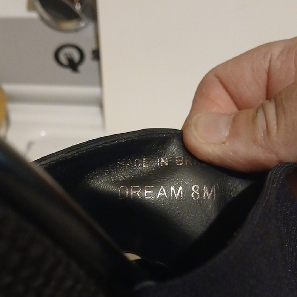 Brighton Black Patent Leather Mules with Silver Accents - Picture 5 of 7